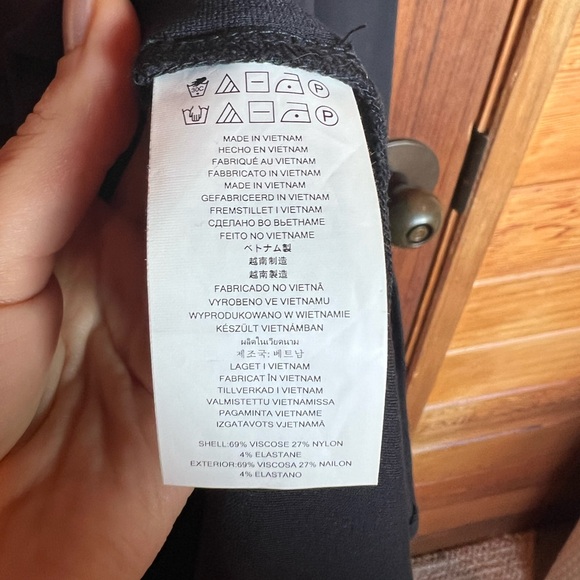 Michael Kors Navy Long Sleeved Mini Dress with Mesh Illusion Panels. Peek a boo - Picture 3 of 6